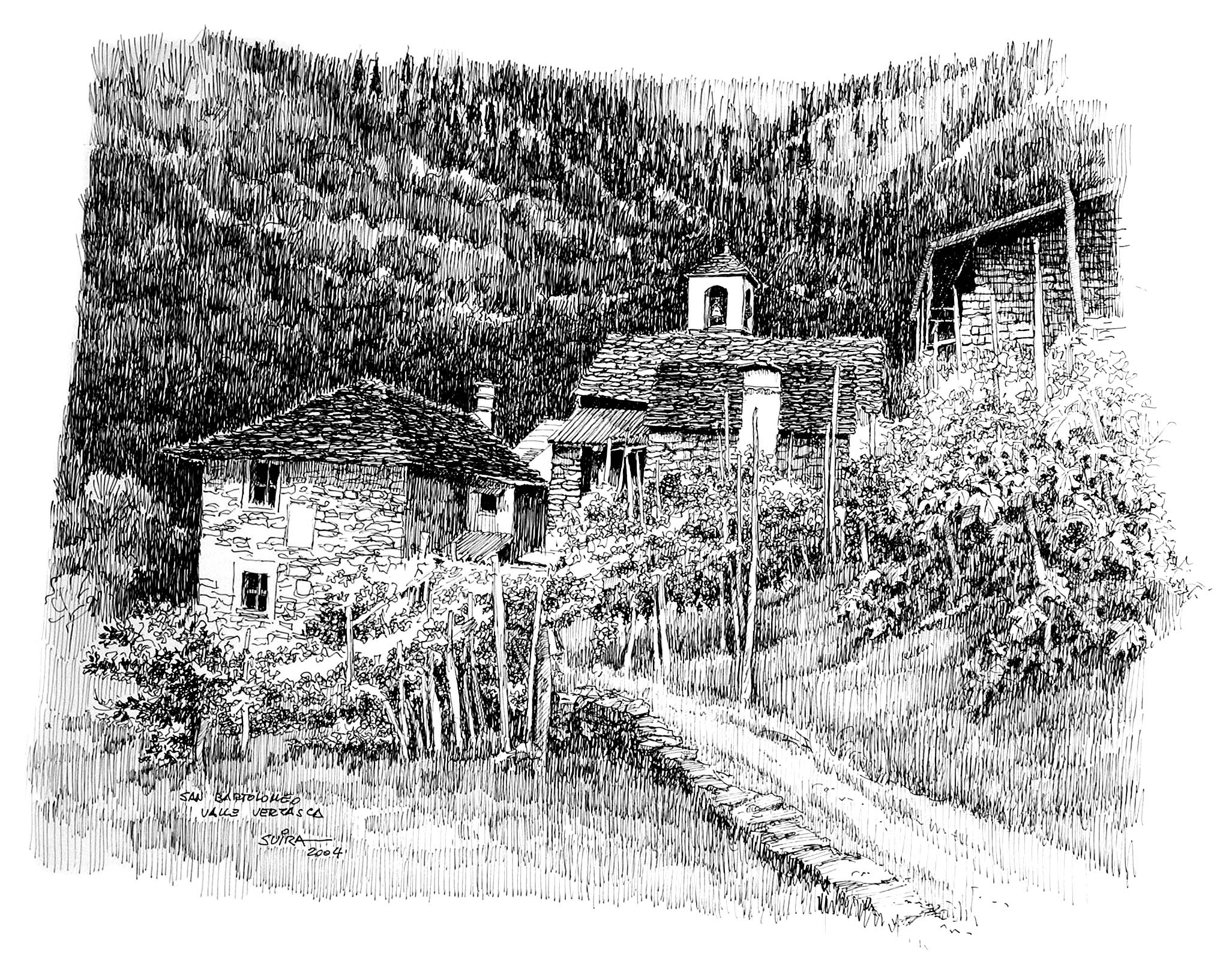 112. 2004. china. s.bartolomeo  50x40 verzasca